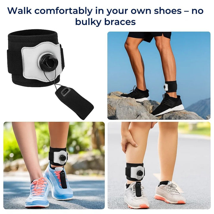 Adjustable AFO Support – Breathable & Lightweight – Prevents Trips – Improves Balance & Walking Confidence Bowlift