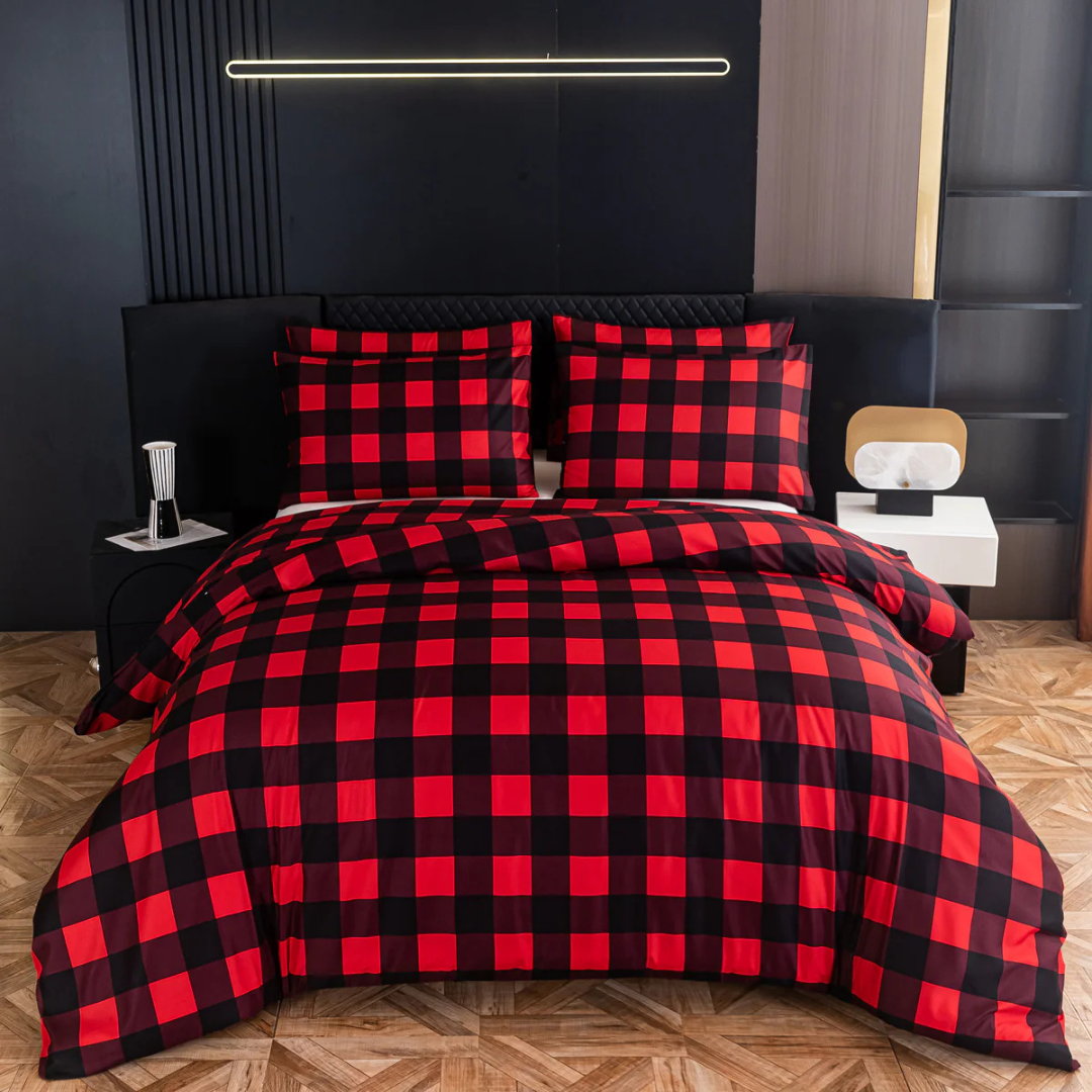 BowLift | Tova – Luxury Modern Duvet Cover Set with Pillowcases