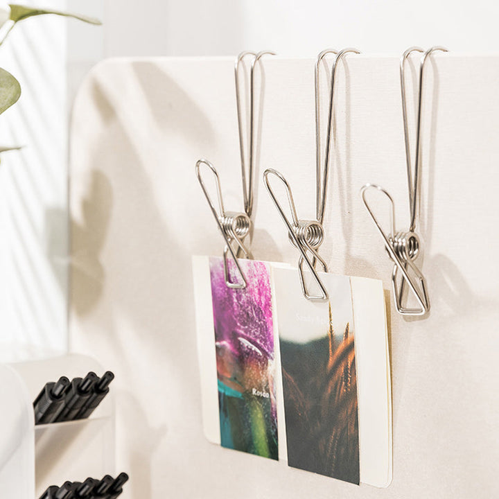 BowLift | Stainless Steel Metal Long Tail Clip