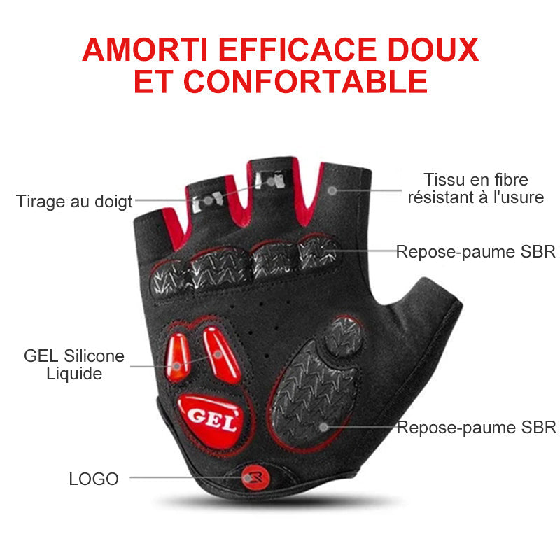 Half Finger Bicycle Gloves | Bowlift