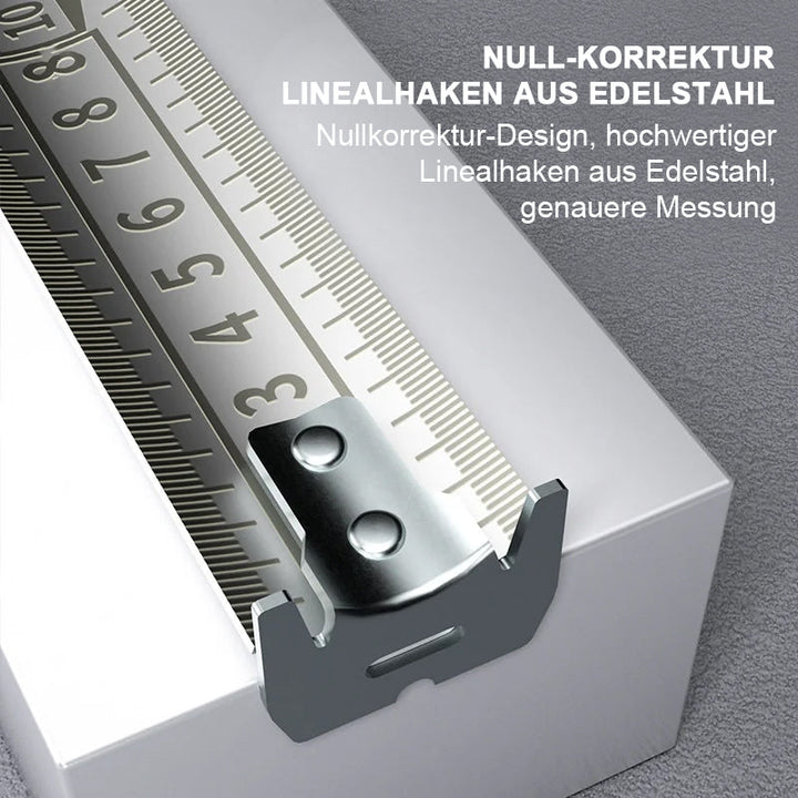 Stainless steel telescopic tape measure with corrosion protection | Bowlift