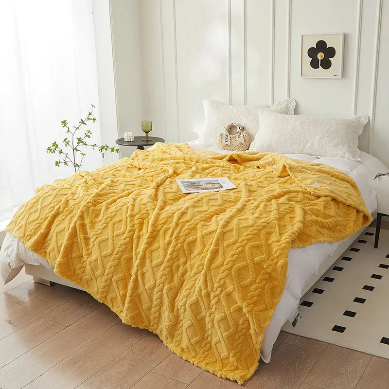 BowLift | Double-sided cuddle blanket made of wool