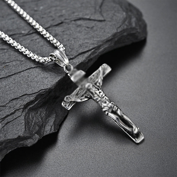 BowLift | Titanium Steel Cross Pendant Necklace