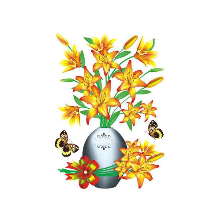 DIY Plant Vase 3D Stereo Stickers Self-Adhesive | Bowlift