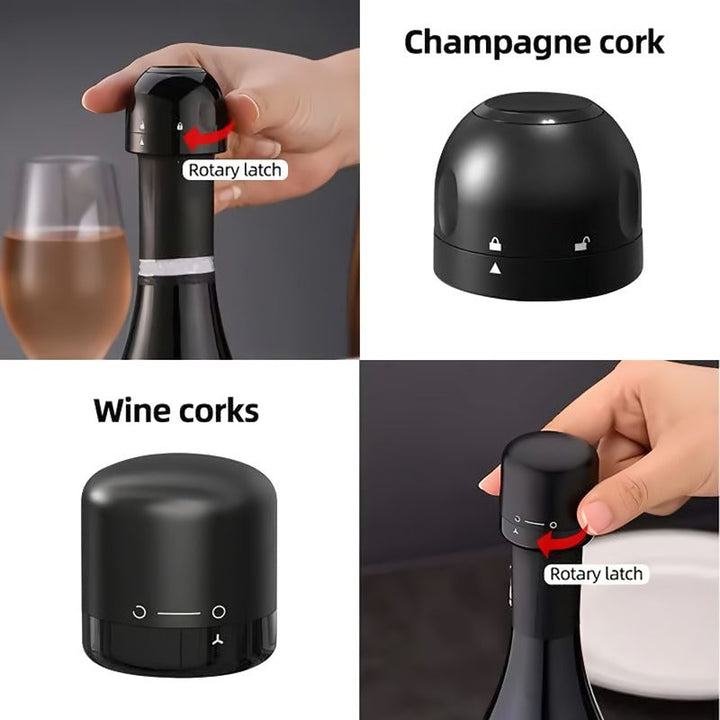 BowLift | Vacuum Red Wine Bottle Stopper