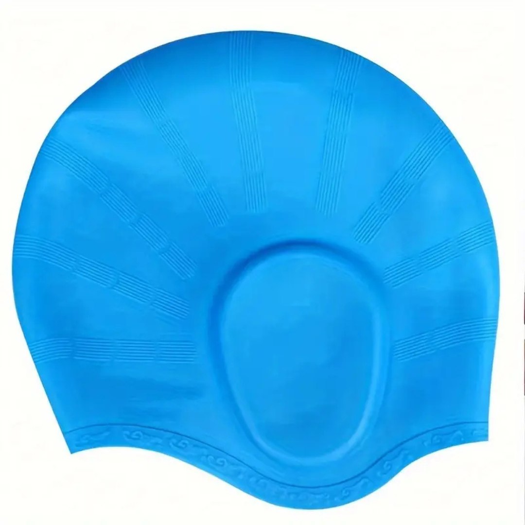 BowLift | Silicone Swim Cap with Ear Protection for Long Hair