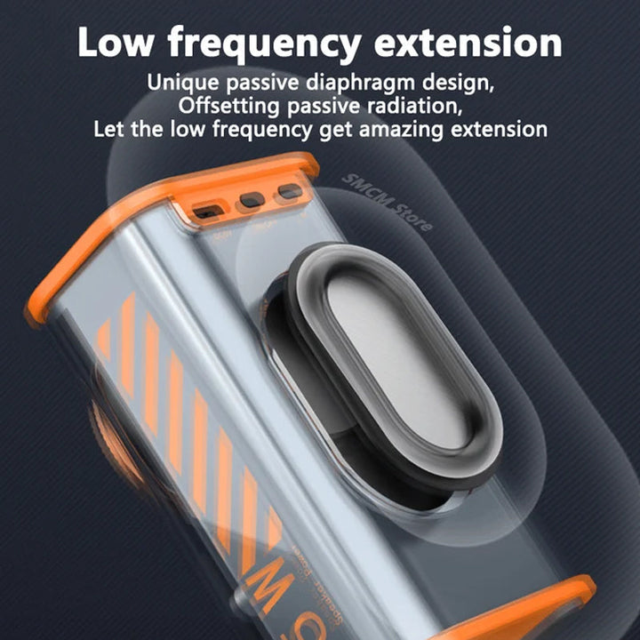 BowLift | Transparent Mecha Wireless Bluetooth Speaker