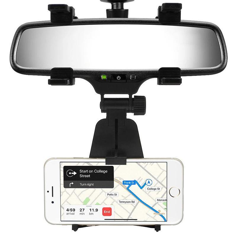 Phone holder for the rearview mirror in the car | Bowlift