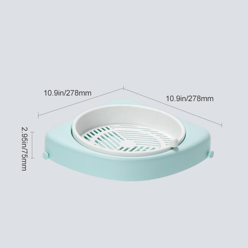 BowLift | Bathroom Corner Rotating Shelf