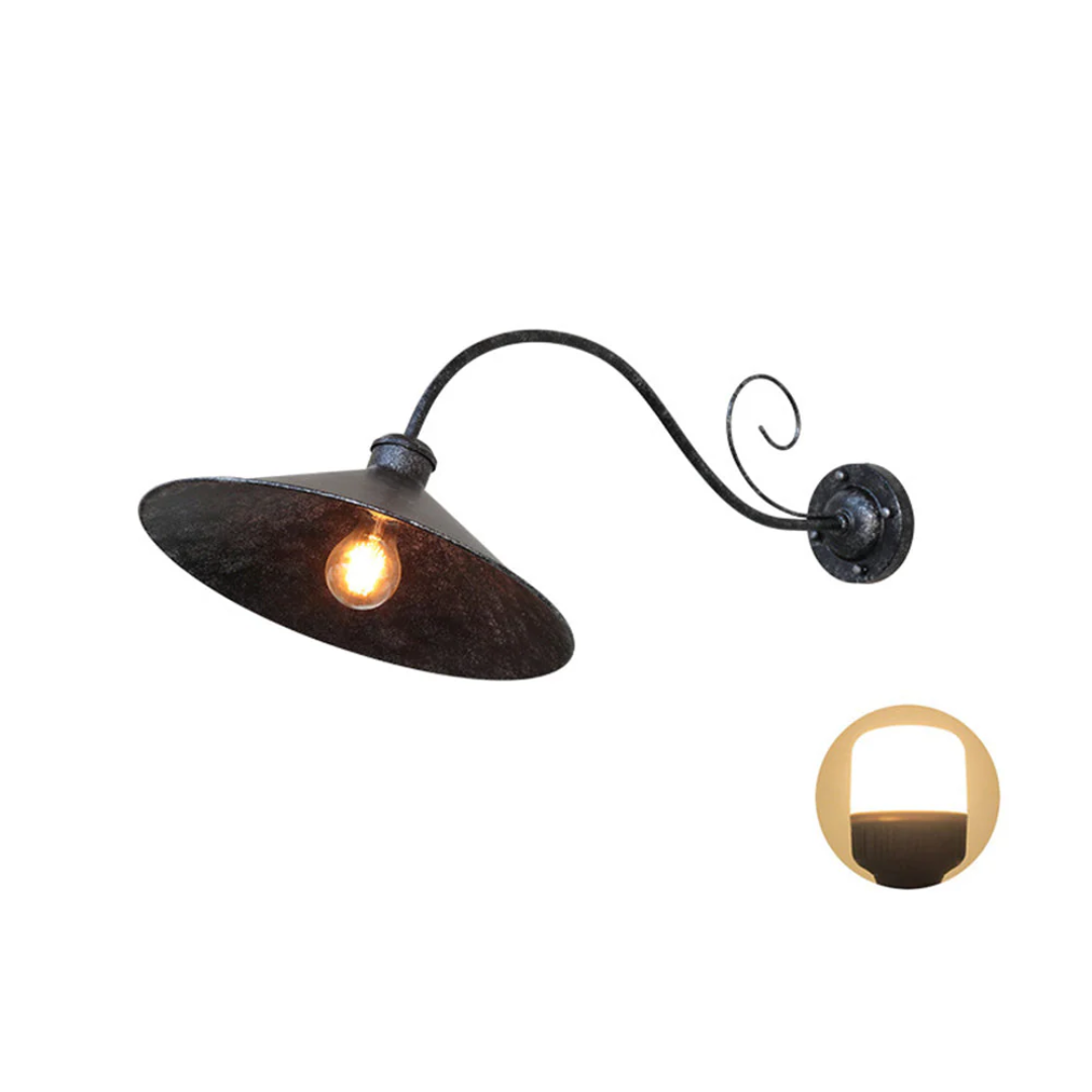 BowLift | Vintage Outdoor Wall Lamp