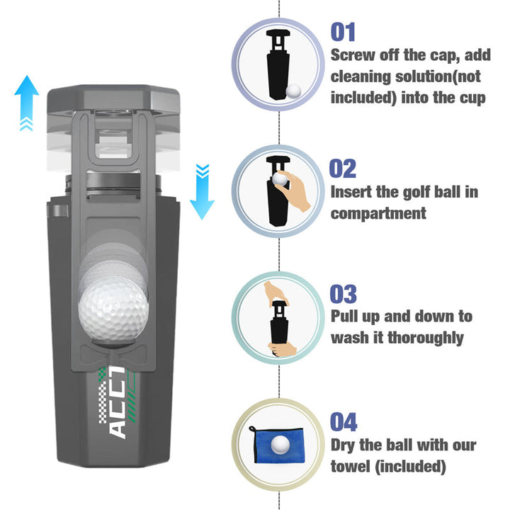 Portable Golf Ball Washer | Bowlift
