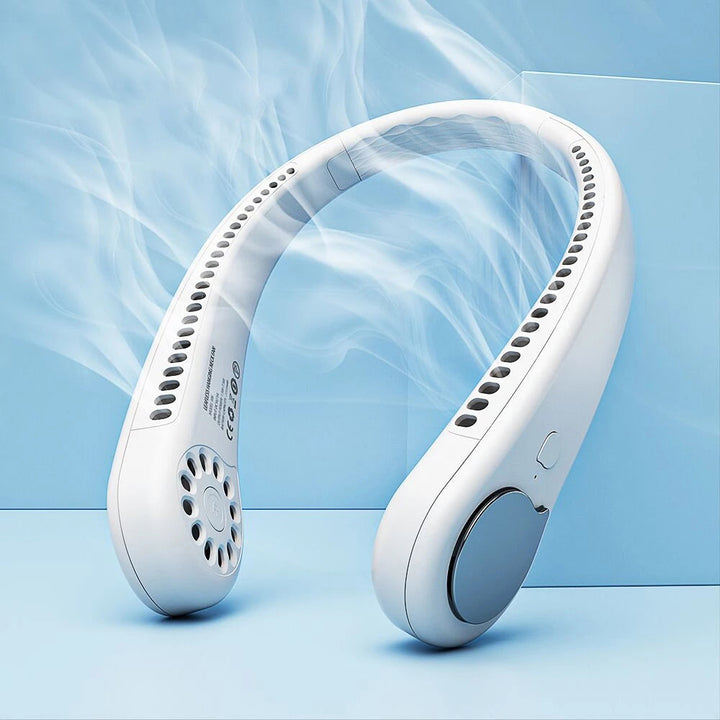 BowLift | Portable Neck Fan, Bladeless Neck Fan Rechargeable