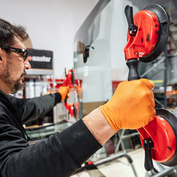 BowLift | Orange Nitrile Gloves