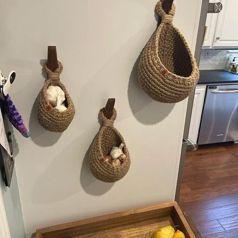 Wall Mounted Vegetable Fruit Basket | Bowlift