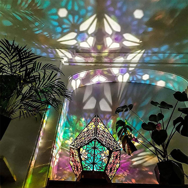 BowLift | Bohemian Starry Sky Floor Projection Lamp