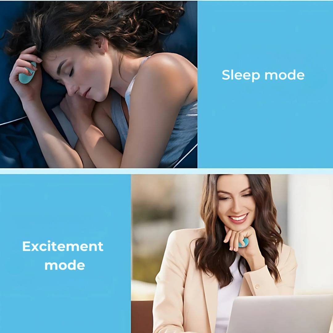 DreamEase Handheld Sleep Aid Device | for Relaxation - Stress and Anxiety Relief - Insomnia Aid Device Bowlift