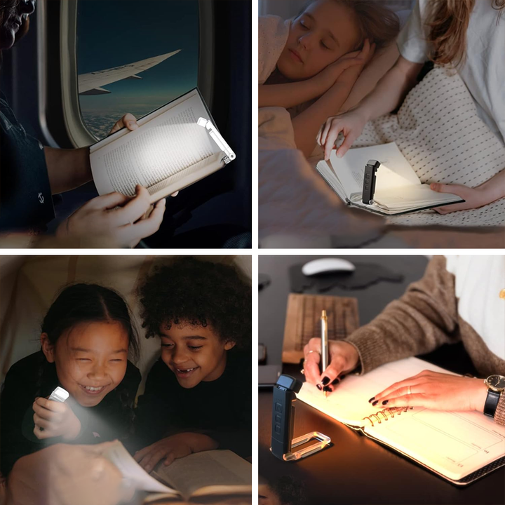 BowLift | Portable LED reading light to clip on