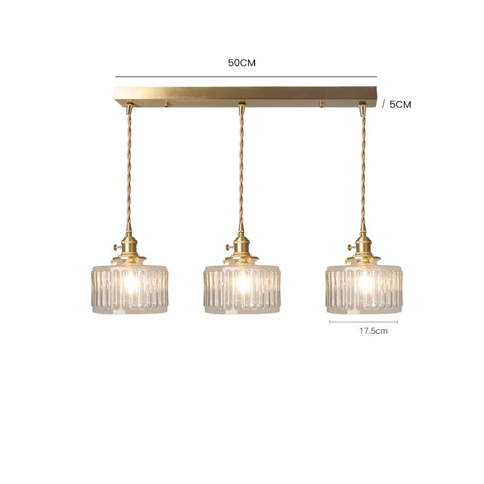 BowLift | Crystal Vintage Pendant Lamp - Harrison