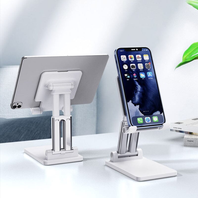 BowLift | Foldable or white pole phone desk holder