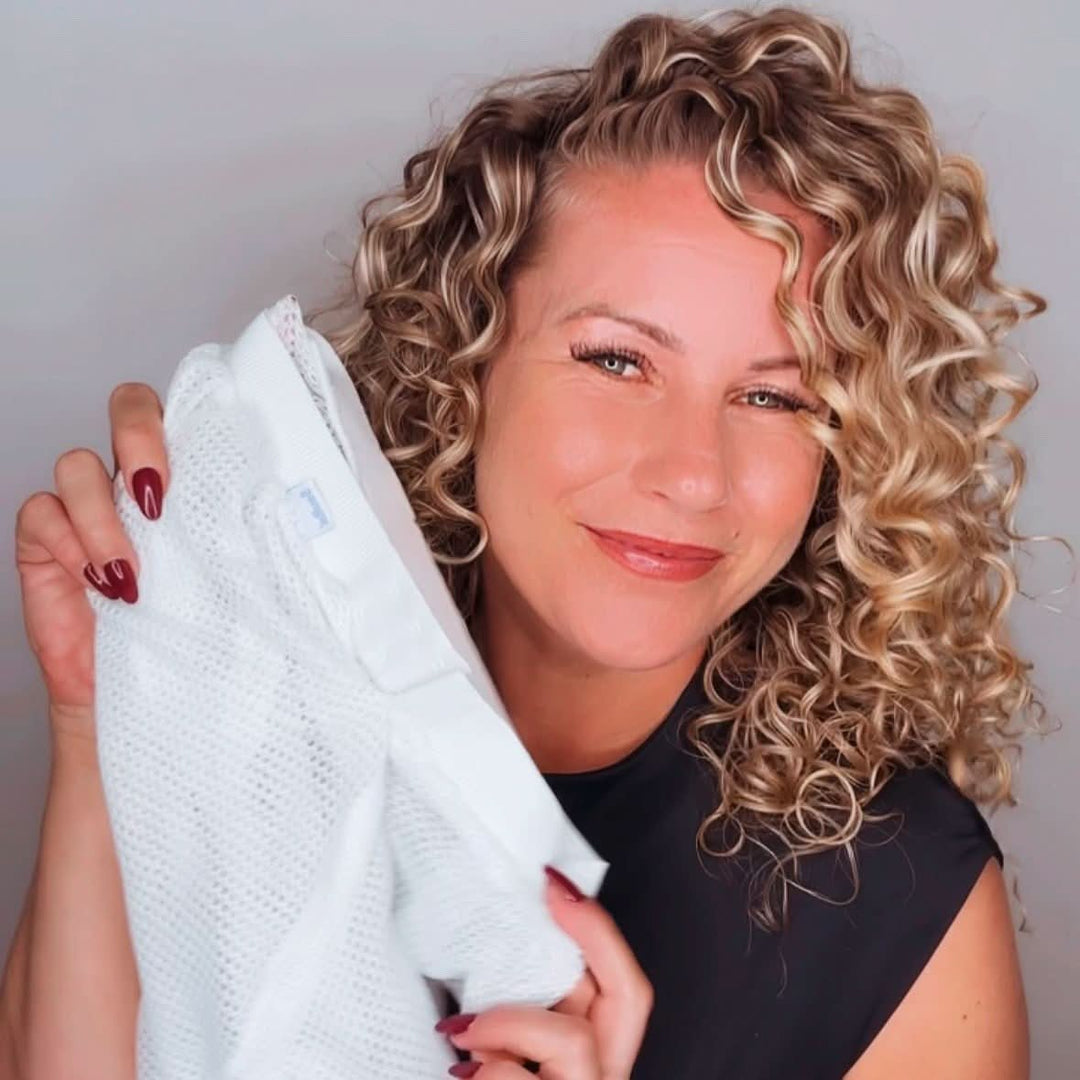 BowLift | Net Plopping Cap for Curly Hair – Frizz-Free Drying Bonnet