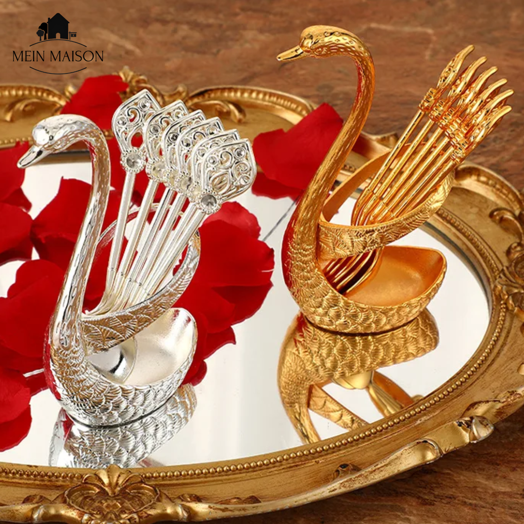 BowLift | SwanLuxe – Enhance coffee experiences with stylish swan-shaped spoons