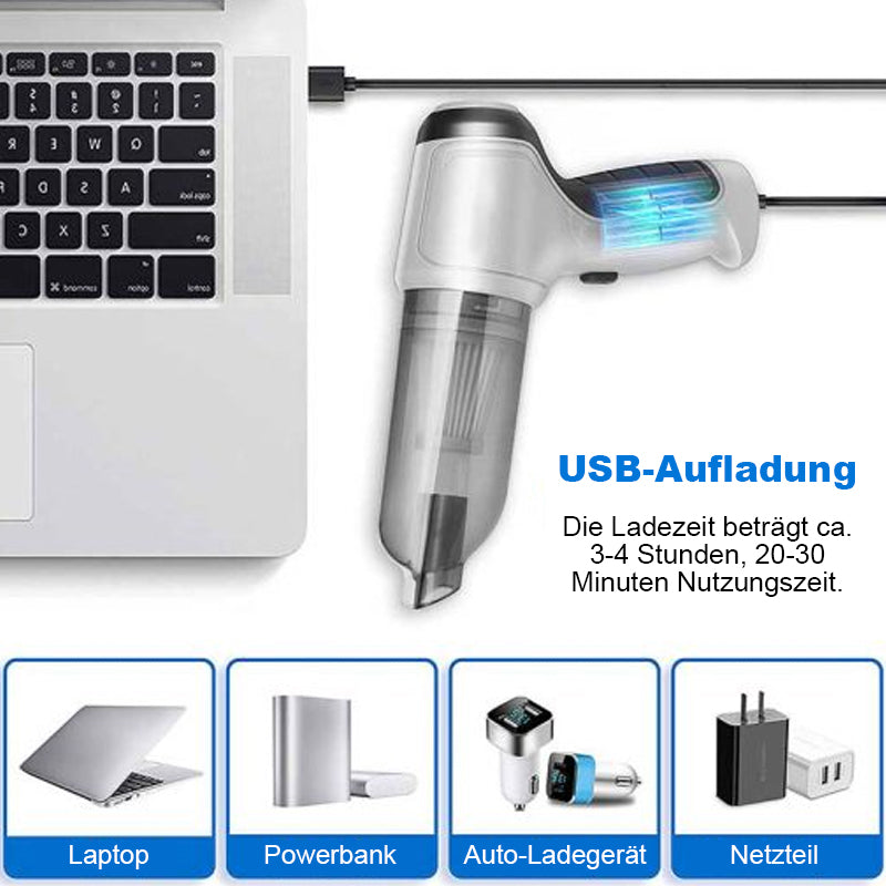 BowLift | 3 In 1 Cordless Mini-Handheld Vacuum Cleaner