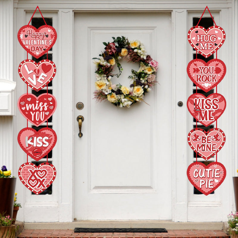 Happy Valentines Day Party Decoration Banner | Bowlift