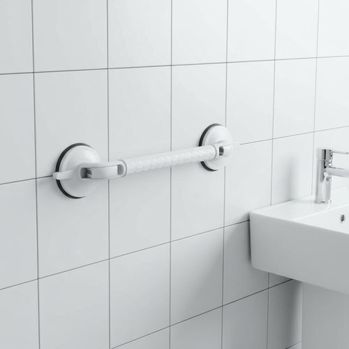 BowLift | Adjustable Suction Bathroom Safety Handle – No Drill