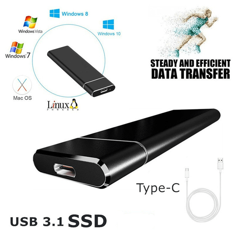 BowLift | Portable Ultra Speed External SSD Hard Drive