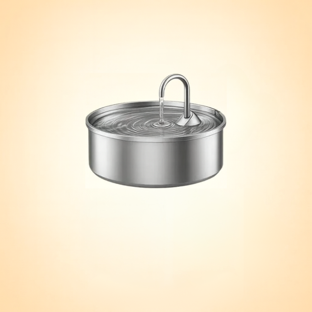 BowLift | Pet Water Fountain Stainless Steel Anti-Bacterial Pet Drinking Bowl