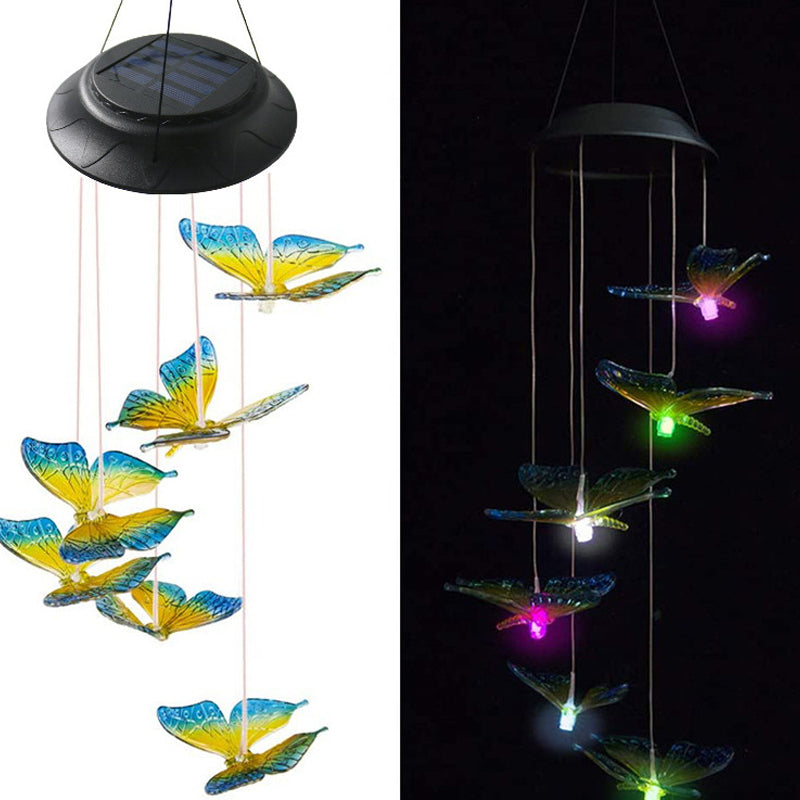 BowLift | Solar Butterfly Chandelier
