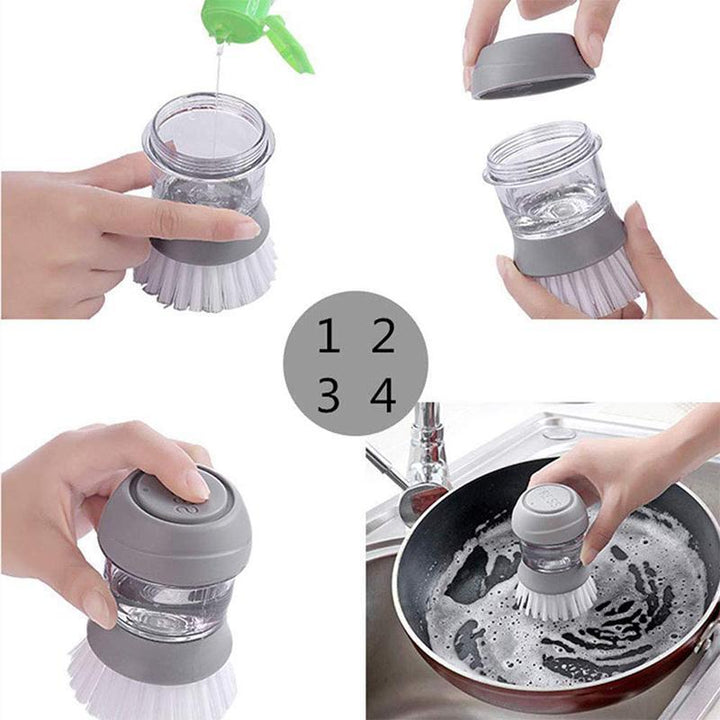 BowLift | Washing brush with integrated detergent dispenser