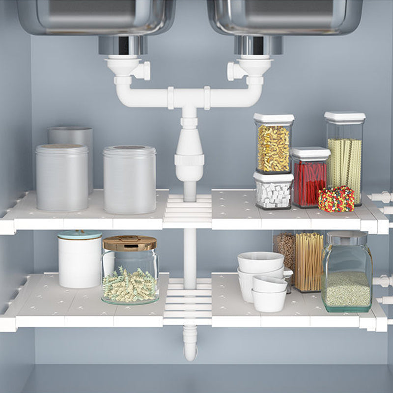 Expandable Closet Tension Shelf Storage Rack | Bowlift