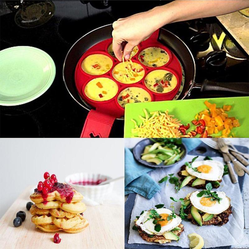 BowLift | Non-stick silicone pancake mold ring