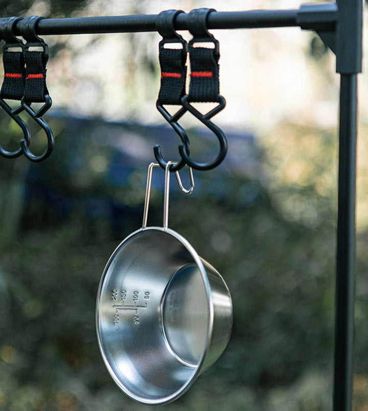 BowLift | Stainless Steel Outdoor Folding Snow Bowl (Set of 4)
