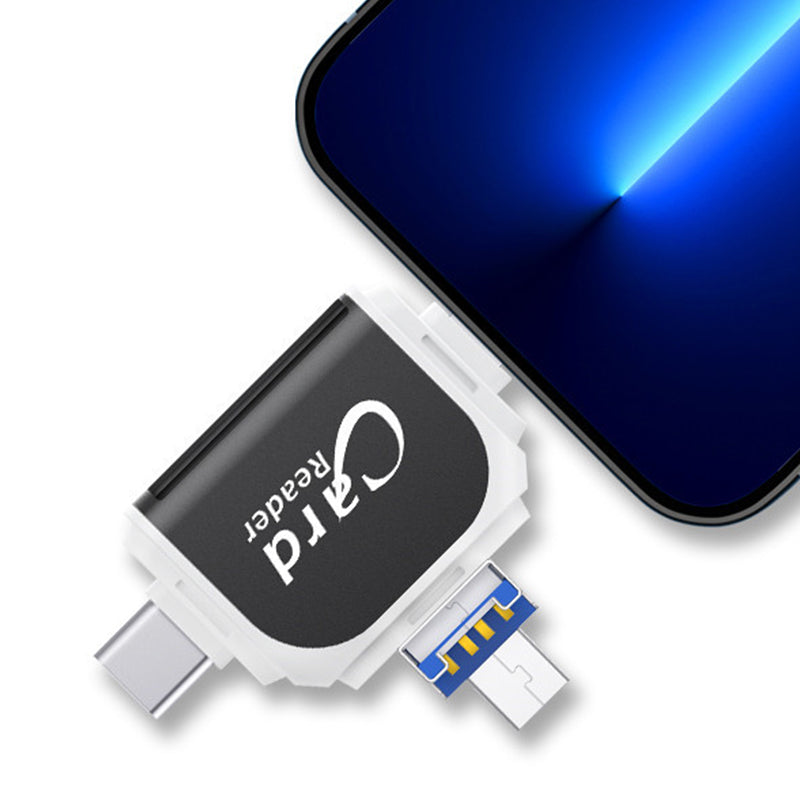 BowLift | New Multi-Port 4 in 1 Universal SD TF Card Reader