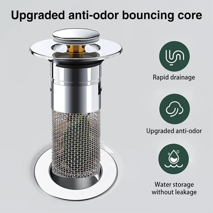 BowLift | Sink drain strainer hair catcher