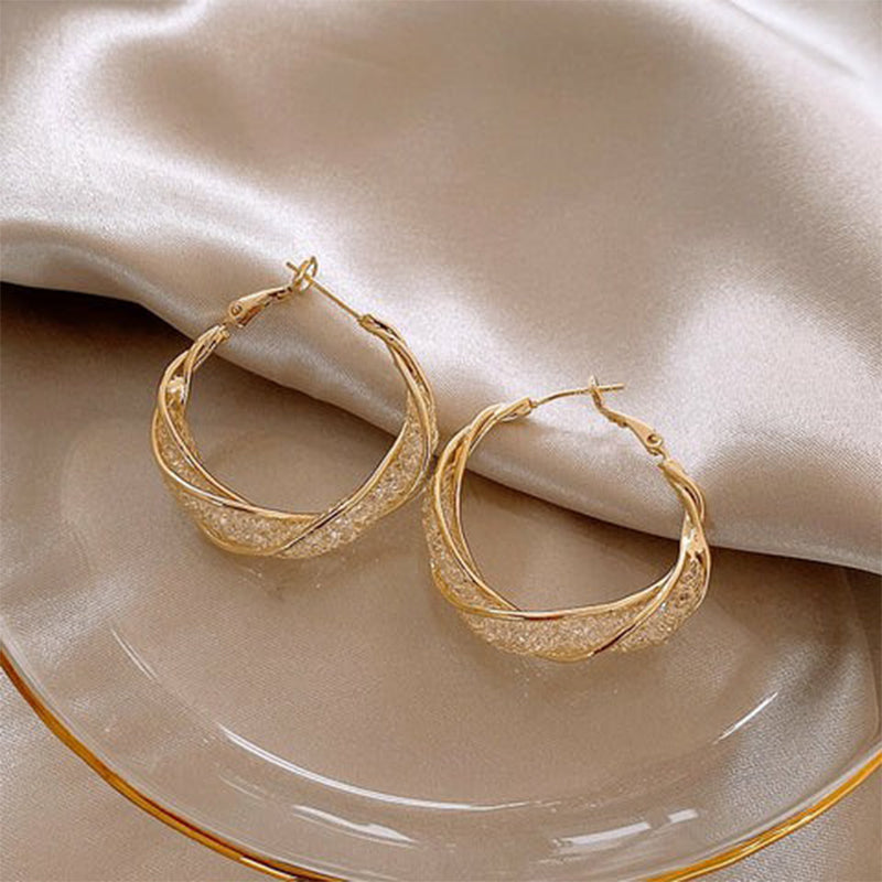 BowLift | Luxe Zirconia Hoop Earrings