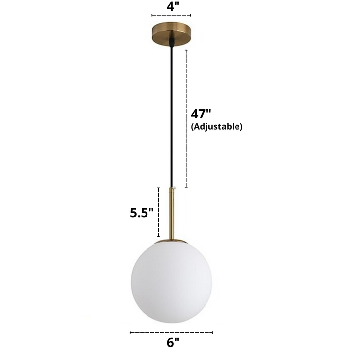 Modern Nordic Glass Pendant Lamps | Bowlift