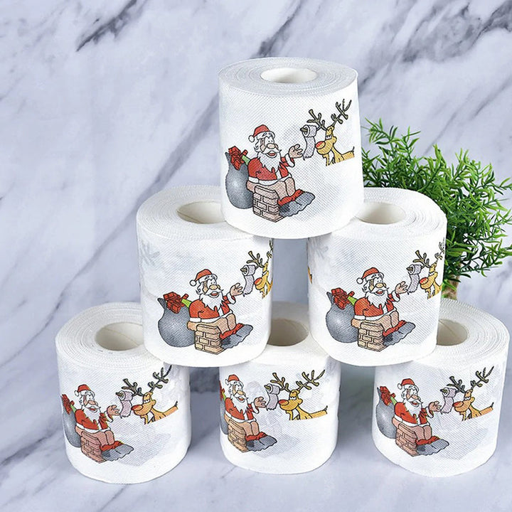 BowLift | Funny Christmas Toilet Paper