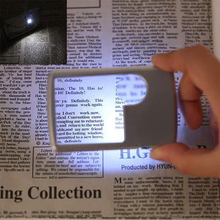 BowLift | LED card-type magnifying glass