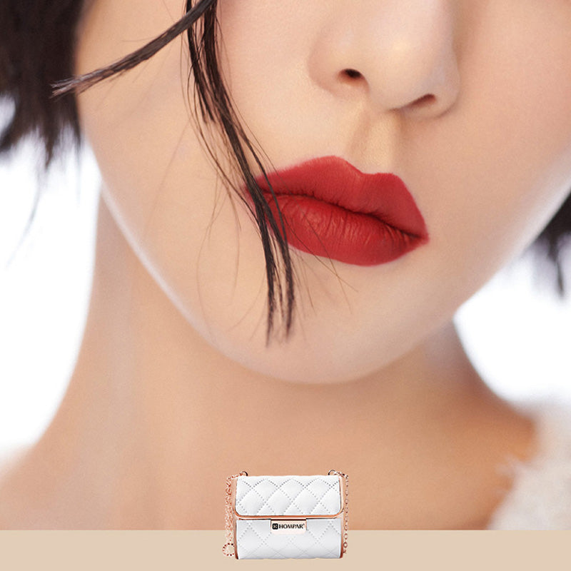 Lipstick Set Velvet Matte with Glamour Chain Handbag | Bowlift