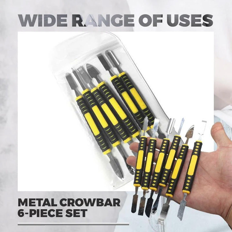 BowLift | Metal Crowbar 6-Piece Set