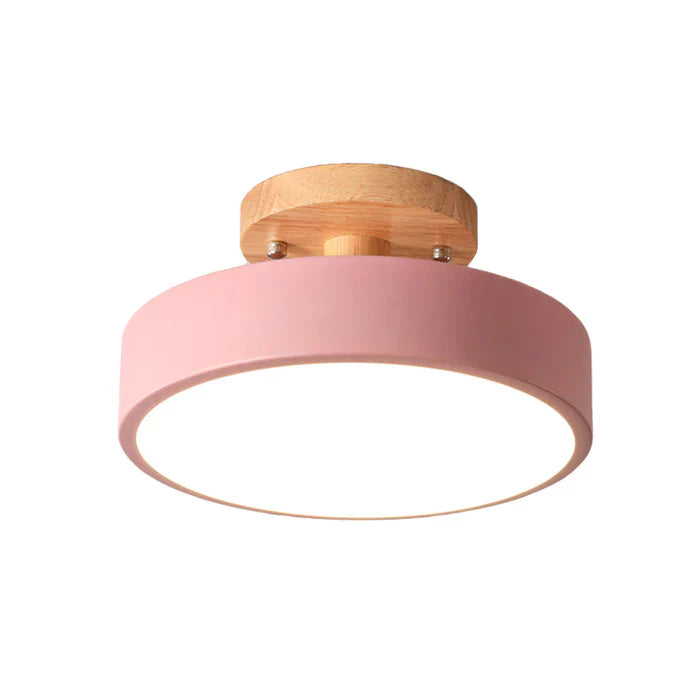 Scandinavian LED Ceiling Lamp - NordWood | Bowlift