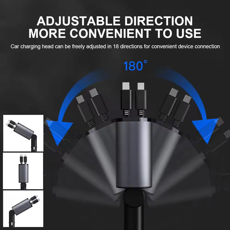 BowLift | Four-in-One Car Phone Charger