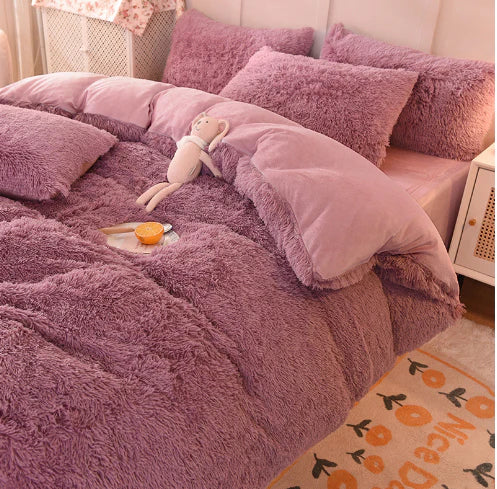 BowLift | FluffCandy - Luxury Long-Haired Duvet Cover for Winter Warmth
