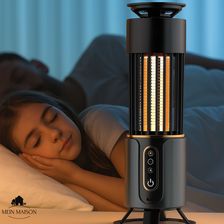 BowLift | Lunavax Electric Mosquito Lamp | USB Rechargeable | Quiet & Chemical-Free | Insect Killer for Indoor & Outdoor