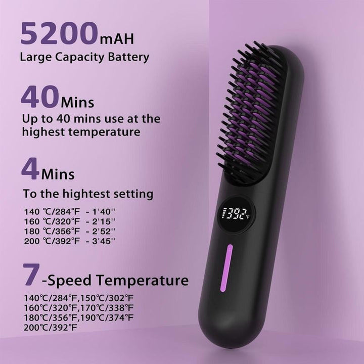 BowLift | Portable Cordless Straightener Brush