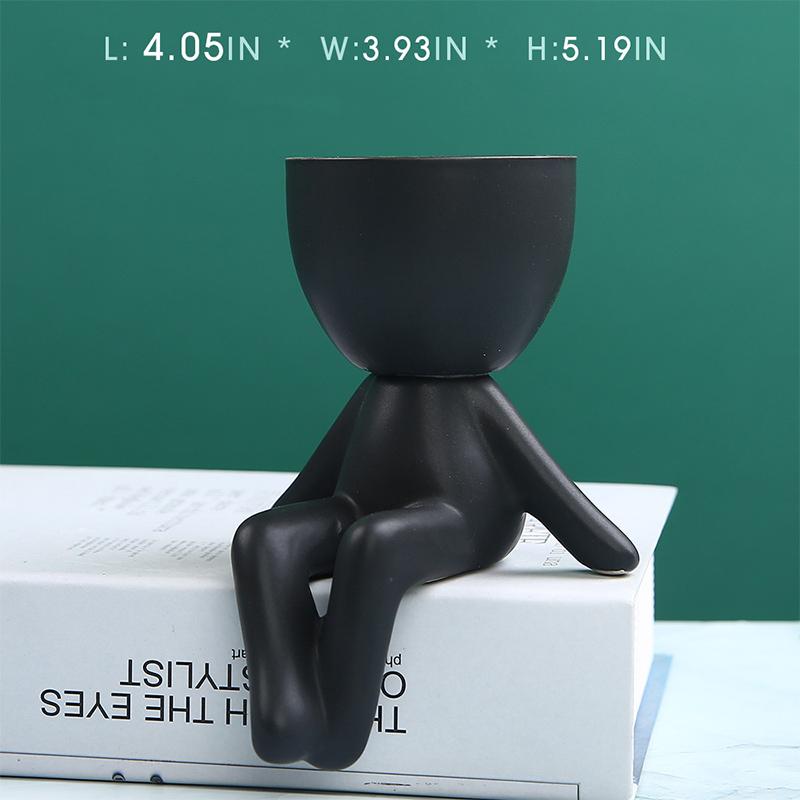 BowLift | Ceramic Figure Pots Ornament