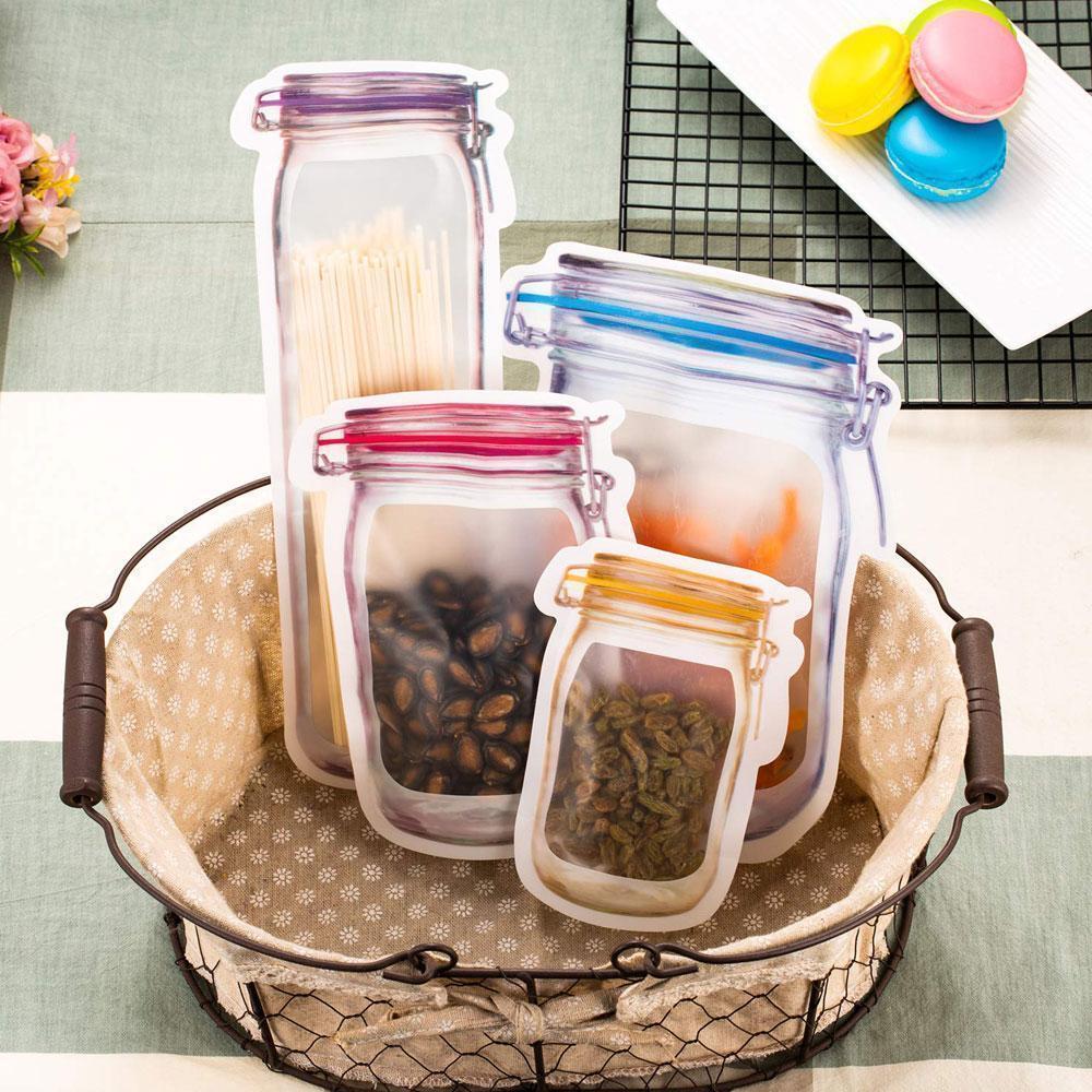 BowLift | Jar Zipper Bags, set of 5